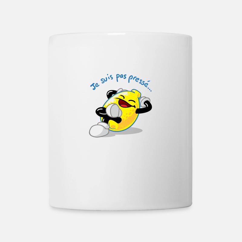 Citron je suis pas presse - Mug blanc - blanc
