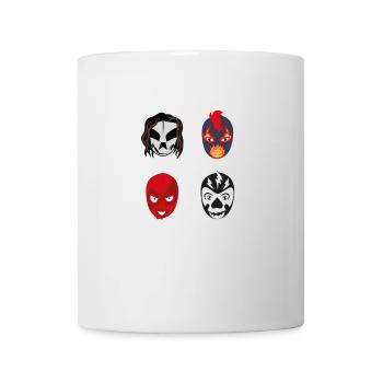 Équipe de puissance - Mug blanc - blanc - Devant