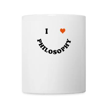 Philosophie - Mug blanc - blanc - Devant