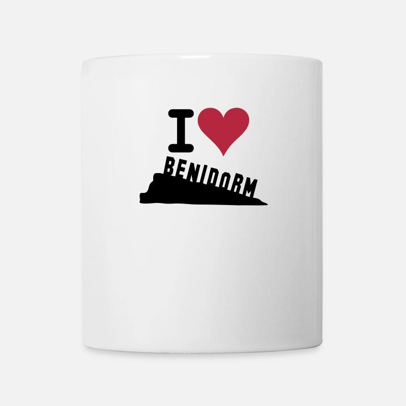 I Love Benidorm Holidays - Mug - white