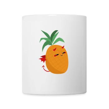 Cute Devil Pineapple - Little Fruity Demon - Mug - white - Front