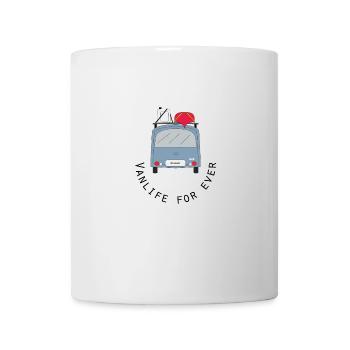 Van life for ever - Mug blanc - blanc - Devant
