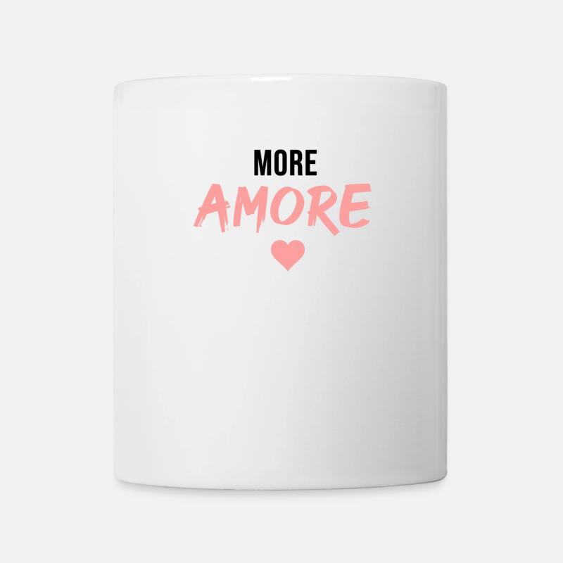 Plus d’Amore Heart - Mug blanc - blanc