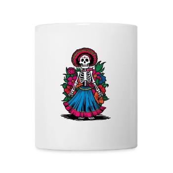 La Catrina Skeleton Halloween - Mug - white - Front