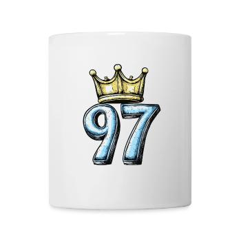 97 Number Krone - Mug - white - Front