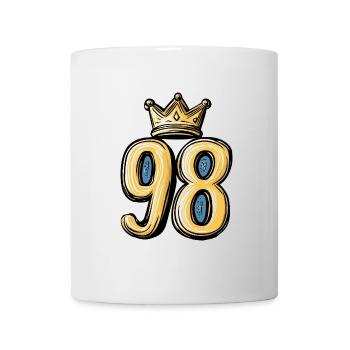 98 Number Krone - Mug - white - Front