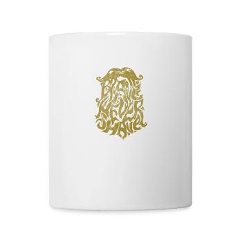 Cadeau d'anniversaire vilain drôle homme et femme - Mug blanc - blanc - Devant