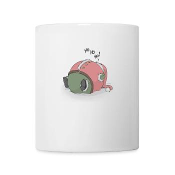 Ho ho ho schlafender Weihnachtsmann - Tasse - Weiß - Vorne