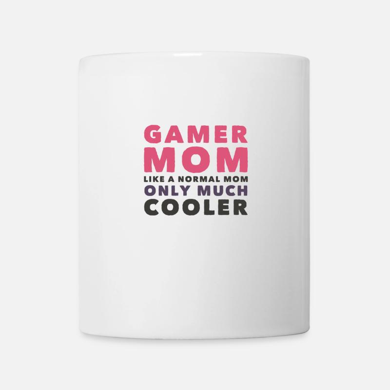 Gamer Mom - Zocker Tee Shirt for Moms - Mug - white