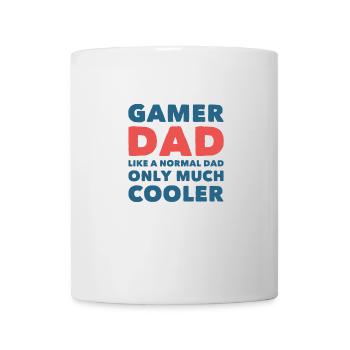 Gamer Dad - Papa Vater Zocker, Spieler - Tasse - Weiß - Vorne
