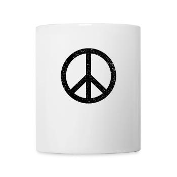 peace - Mug blanc - blanc - Devant