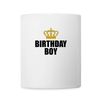 Idée cadeau anniversaire garçon anniversaire garçon - Mug blanc - blanc - Devant