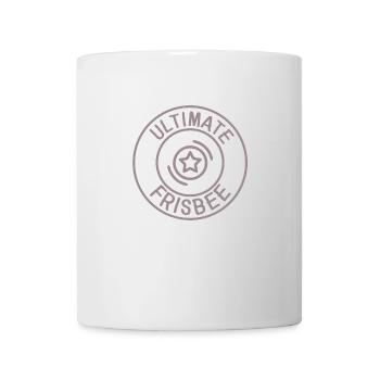 Frisbee Ultimate Frisbee Sport Mannschaft Verein - Tasse - Weiß - Vorne