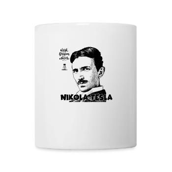 tesla - Mug blanc - blanc - Devant