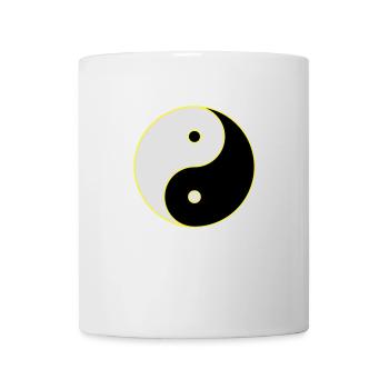 Yin Yang - Tasse - Weiß - Vorne
