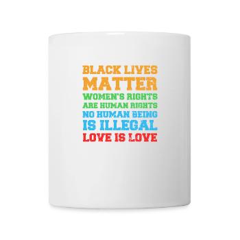 Human Rights Equality Statement - Mug - white - Front