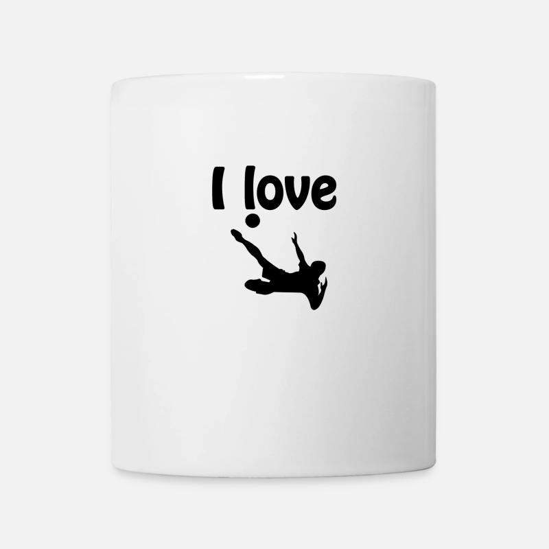 Fußball - Tasse - Weiß