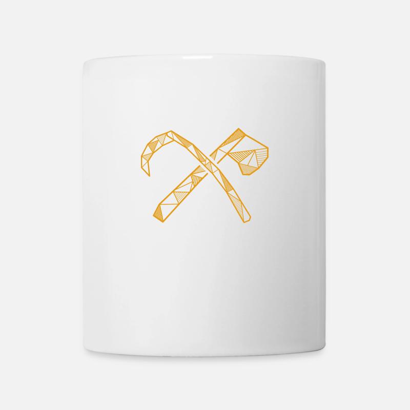 Ax and scythe - Mug - white