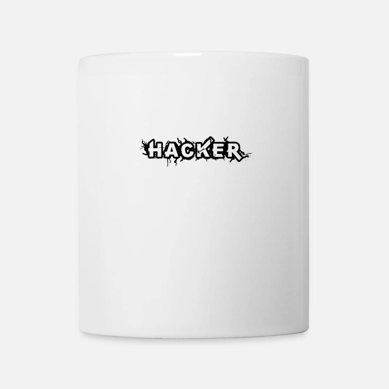 hacker - Mug - white