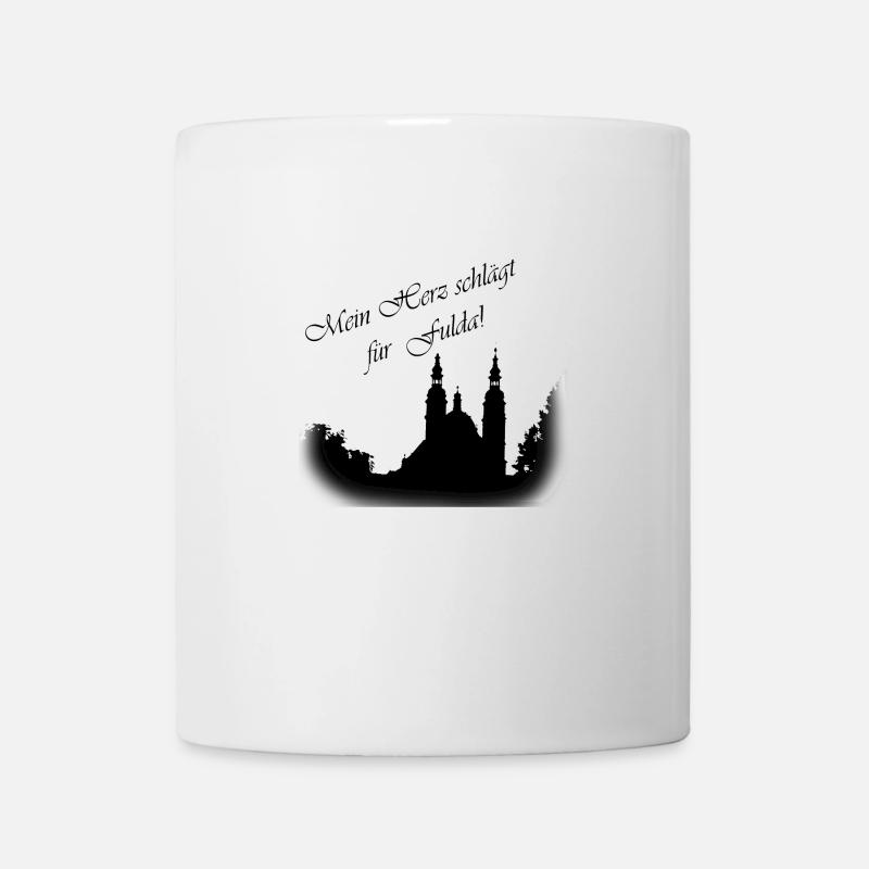 Mon coeur bat pour Fulda - Mug blanc - blanc