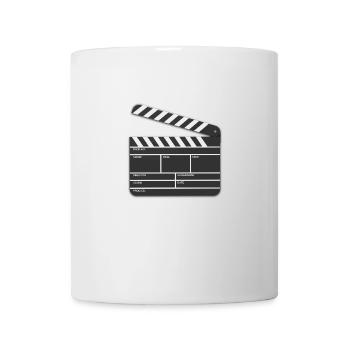 Regisseur Film Klappe Movie cinema - Tasse - Weiß - Vorne