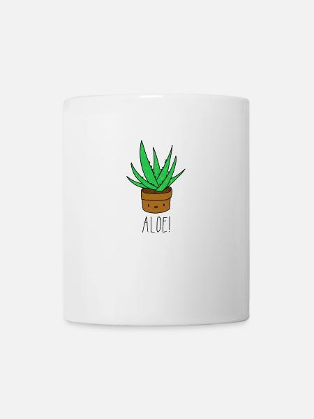Aloe! - Tasse - Weiß