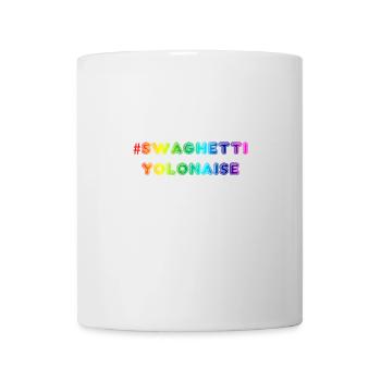 Swaghetti arc-en-ciel yolonaise - Mug blanc - blanc - Devant