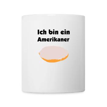 Amerikaner - Tasse - Weiß - Vorne
