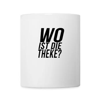 Where is the counter? - Mug - white - Front