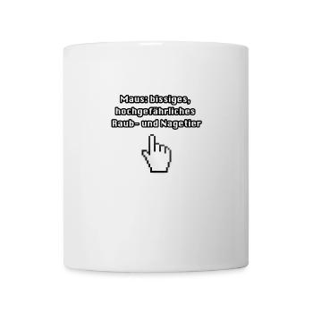 Computer - Tasse - Weiß - Vorne