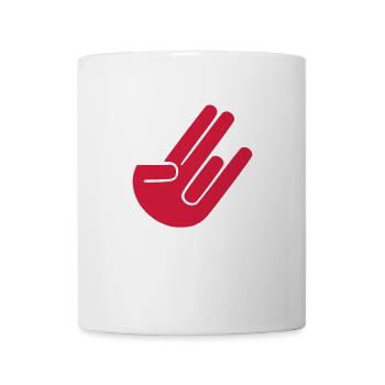 Deux pour le Pinky One pour le Stinky 2 - Mug blanc - blanc - Devant