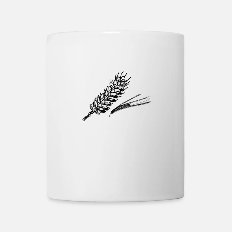 Getreide - Tasse - Weiß
