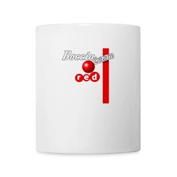 Boccia Team Rot - Tasse - Weiß - Vorne