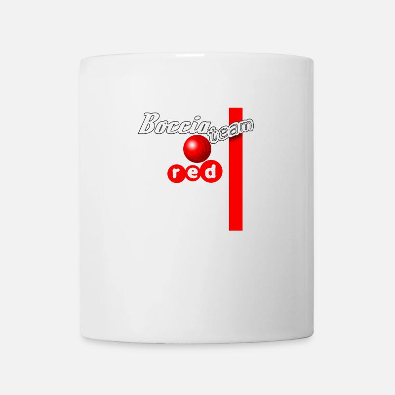Bocce Team Rouge - Mug blanc - blanc