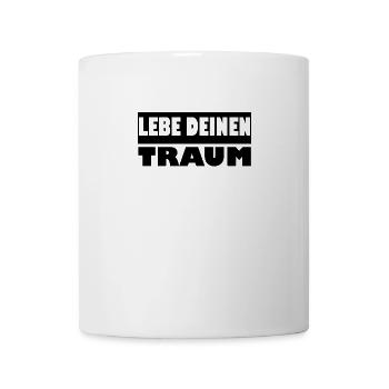 Live your dream - Mug - white - Front