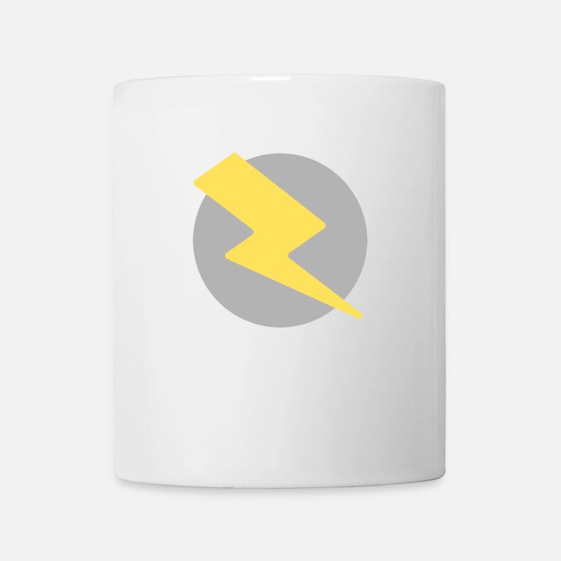 flash design - Mug blanc - blanc
