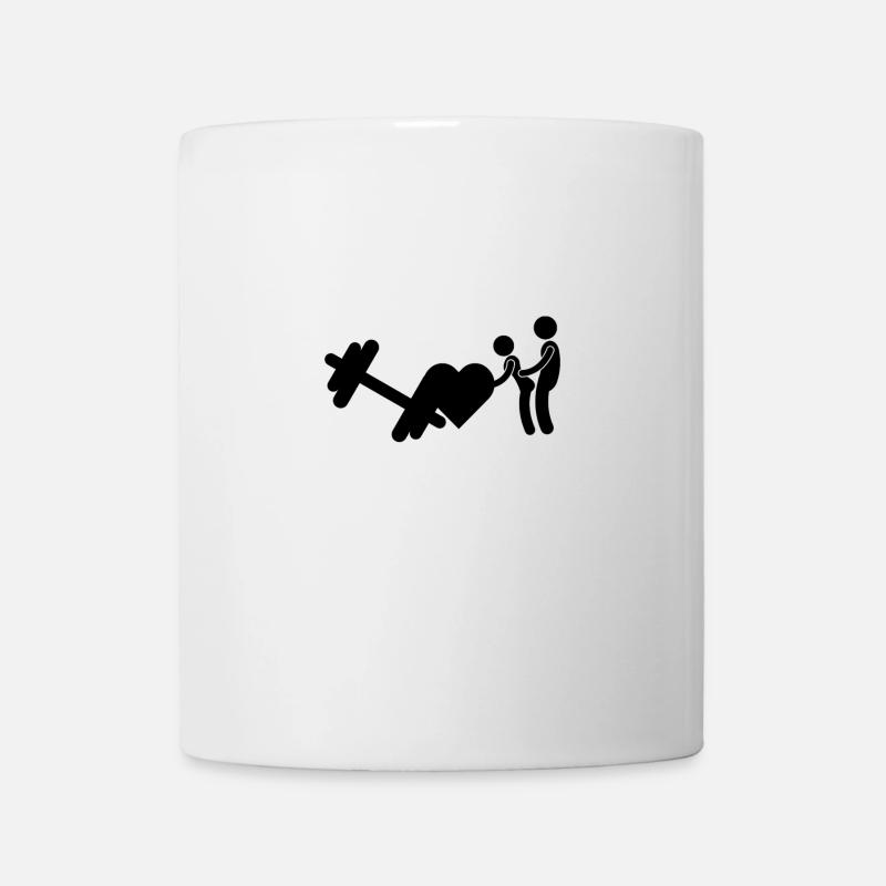 Fitness - Mug blanc - blanc