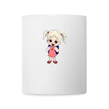 lorey.w "Schoolgirl" - Mug - white - Front