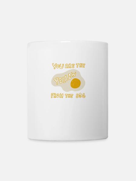 You Are The Yellow From The Egg - Mug - white