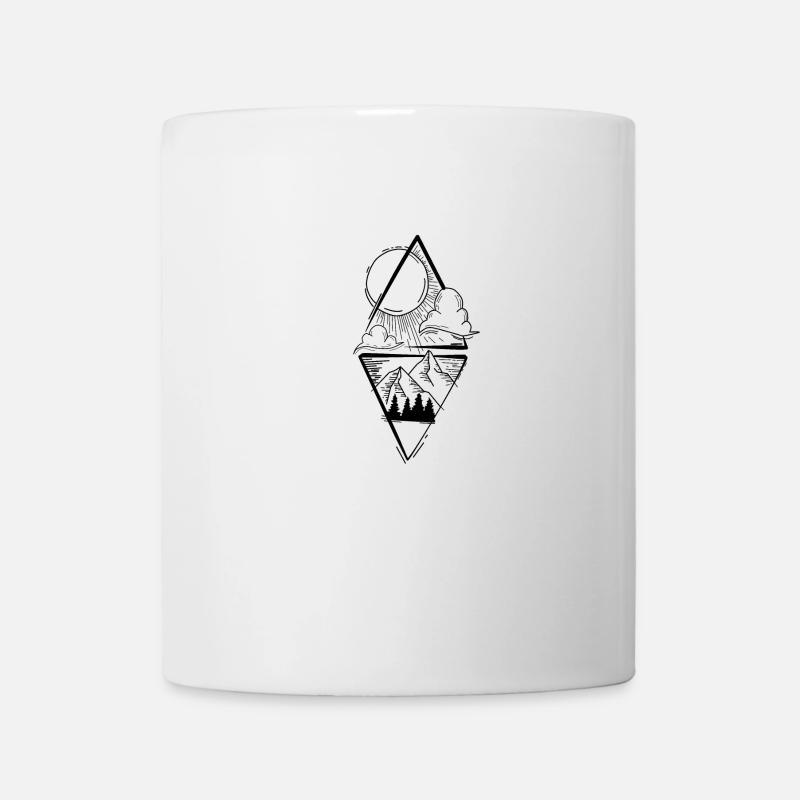 Sun Mountains - Mug blanc - blanc