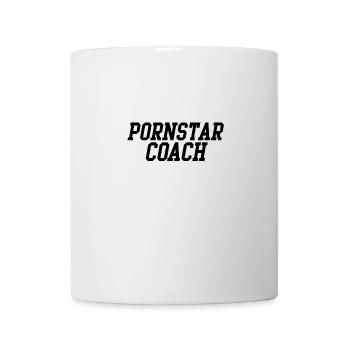 Pornstar coach - Mug - white - Front