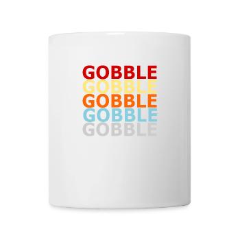 Retro Vintage Style Thanksgiving Turkey Turkey - Mug - white - Front
