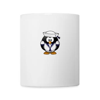 Penguin with anchor - Mug - white - Front