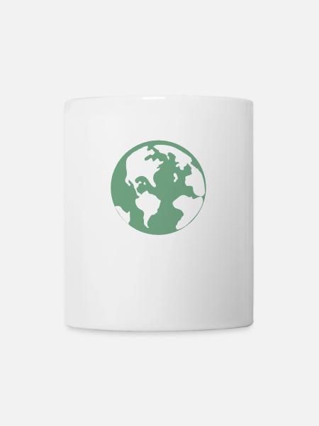 Globe Globe Gift Idea - Mug - white