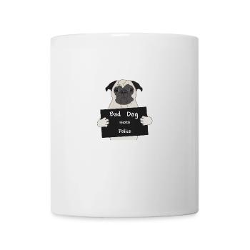 funny pug dogs dog bath dog gift - Mug - white - Front