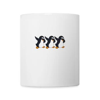 Drôle de Pingouin Dabbing Penguin Dab cadeau - Mug blanc - blanc - Devant