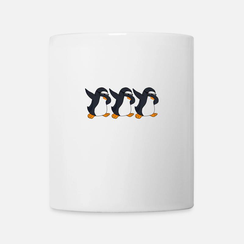 Lustiger Pinguin Dabbing Penguin Dab Geschenk - Tasse - Weiß