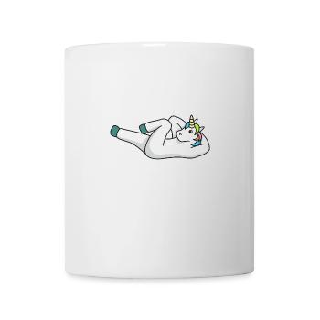 Unicorn Training Fitness Cadeau Sport Gym Studio - Mug blanc - blanc - Devant