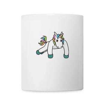 Unicorn pushups gift fitness gym workout - Mug - white - Front