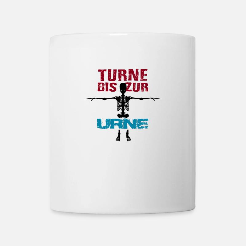 Gymnastics to the urn white - Mug - white